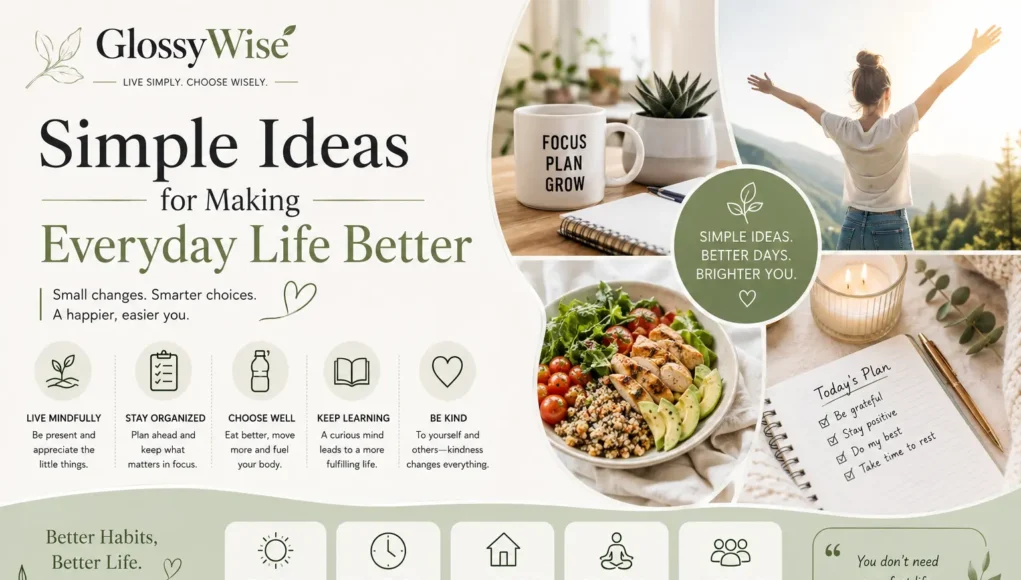 GlossyWise Simple Ideas for Making Everyday Life Better
