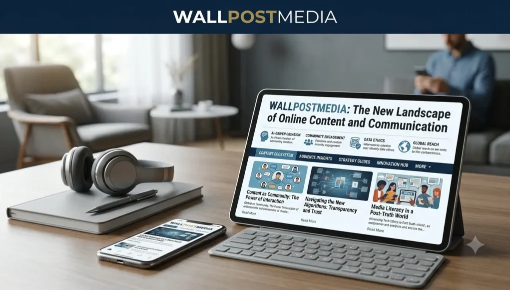 Wallpostmedia The New Landscape of Online Content and Communication